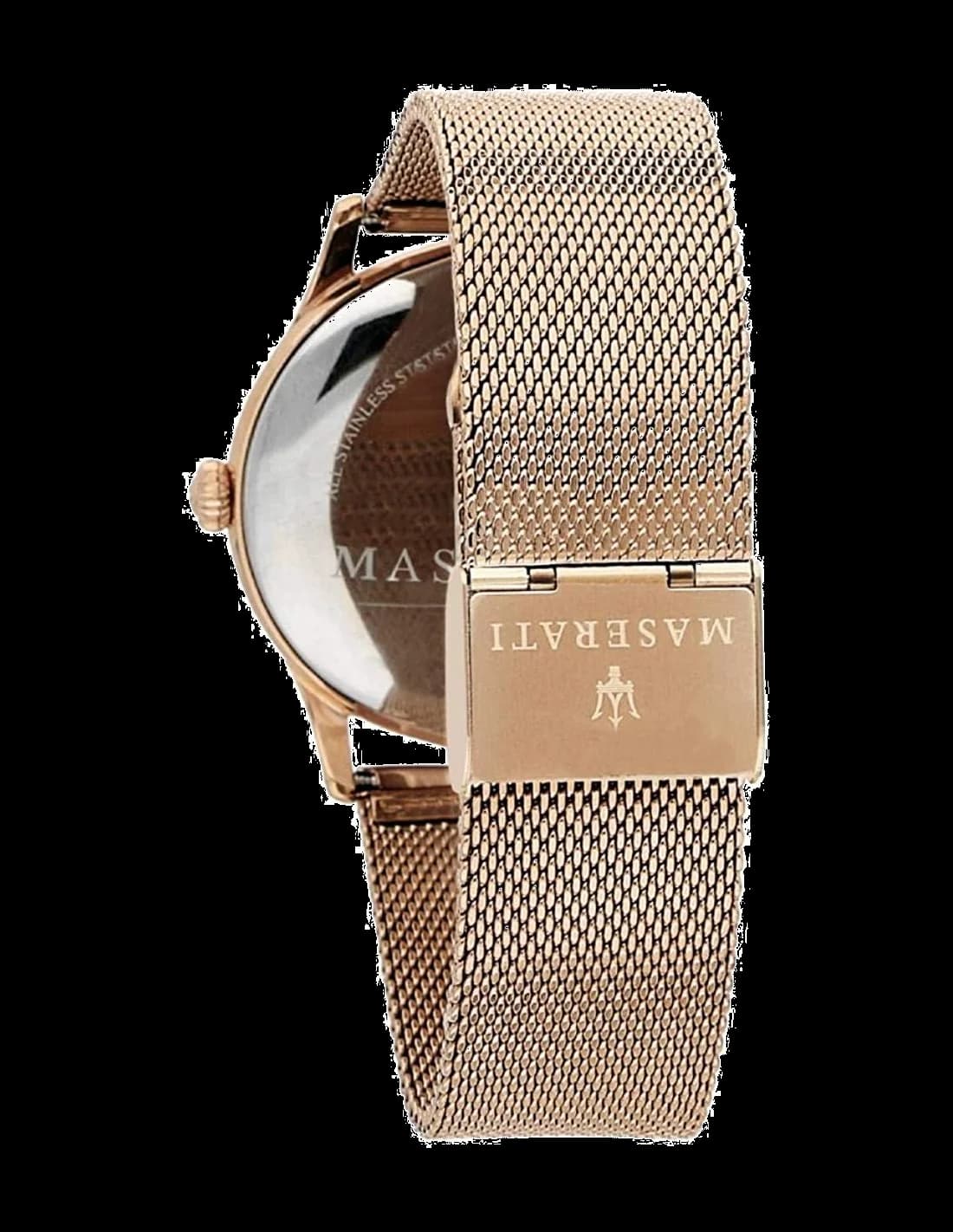 Le garde-temps Maserati R8853118004 vu de profil