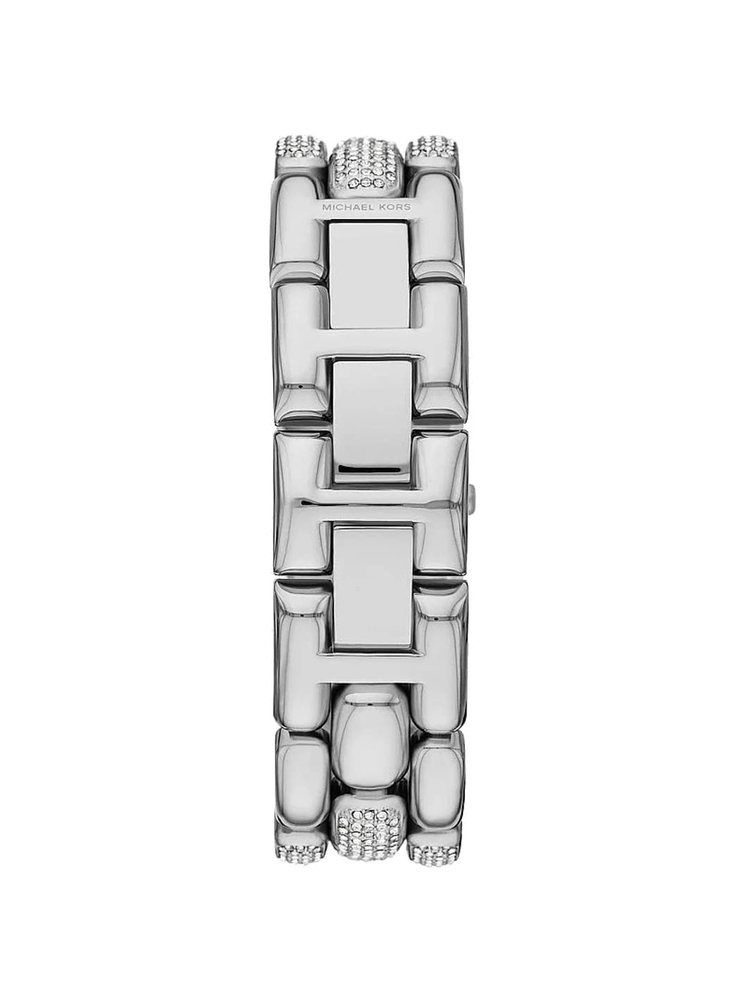 Zoom sur le cadran argent du Michael Kors MK4922