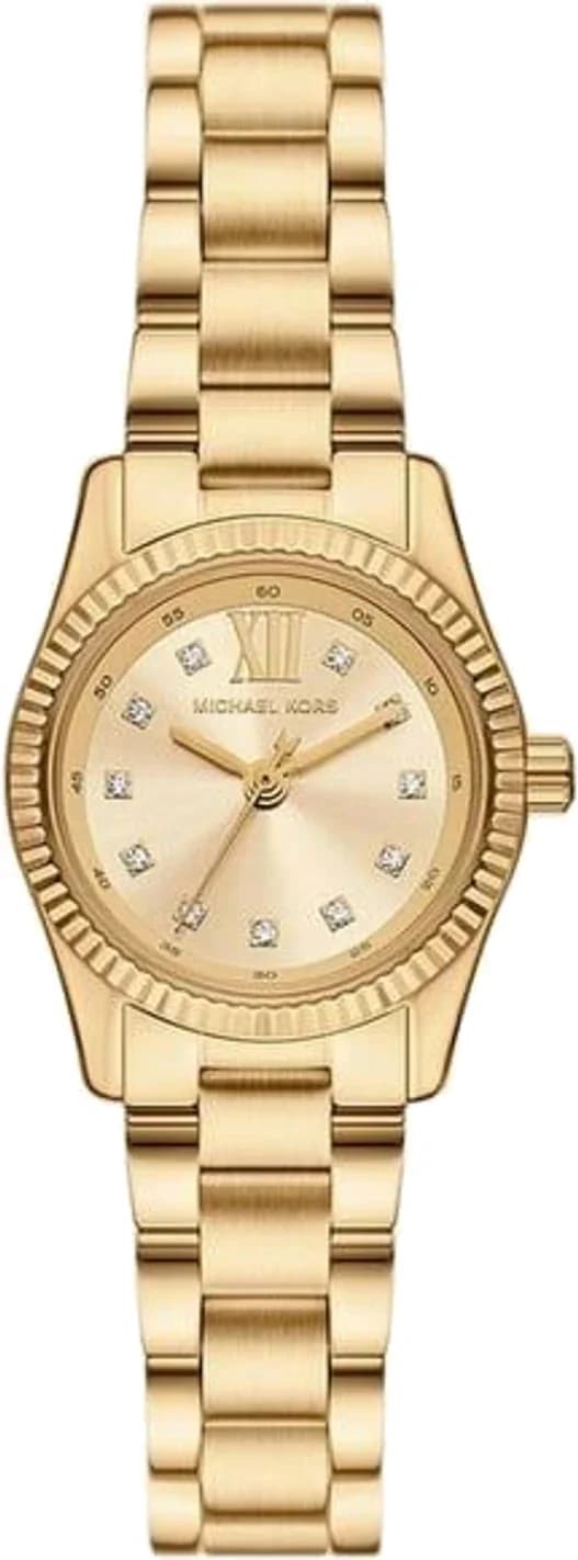 Garde-temps Michael Kors MK4951 pour femme, au cadran doré et bracelet acier