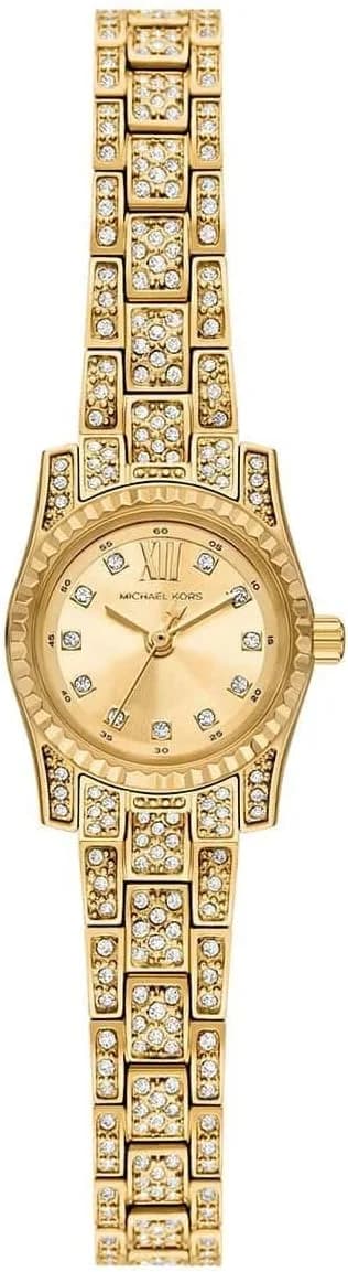 Montre Michael Kors MK4980 femme cadran or bracelet acier