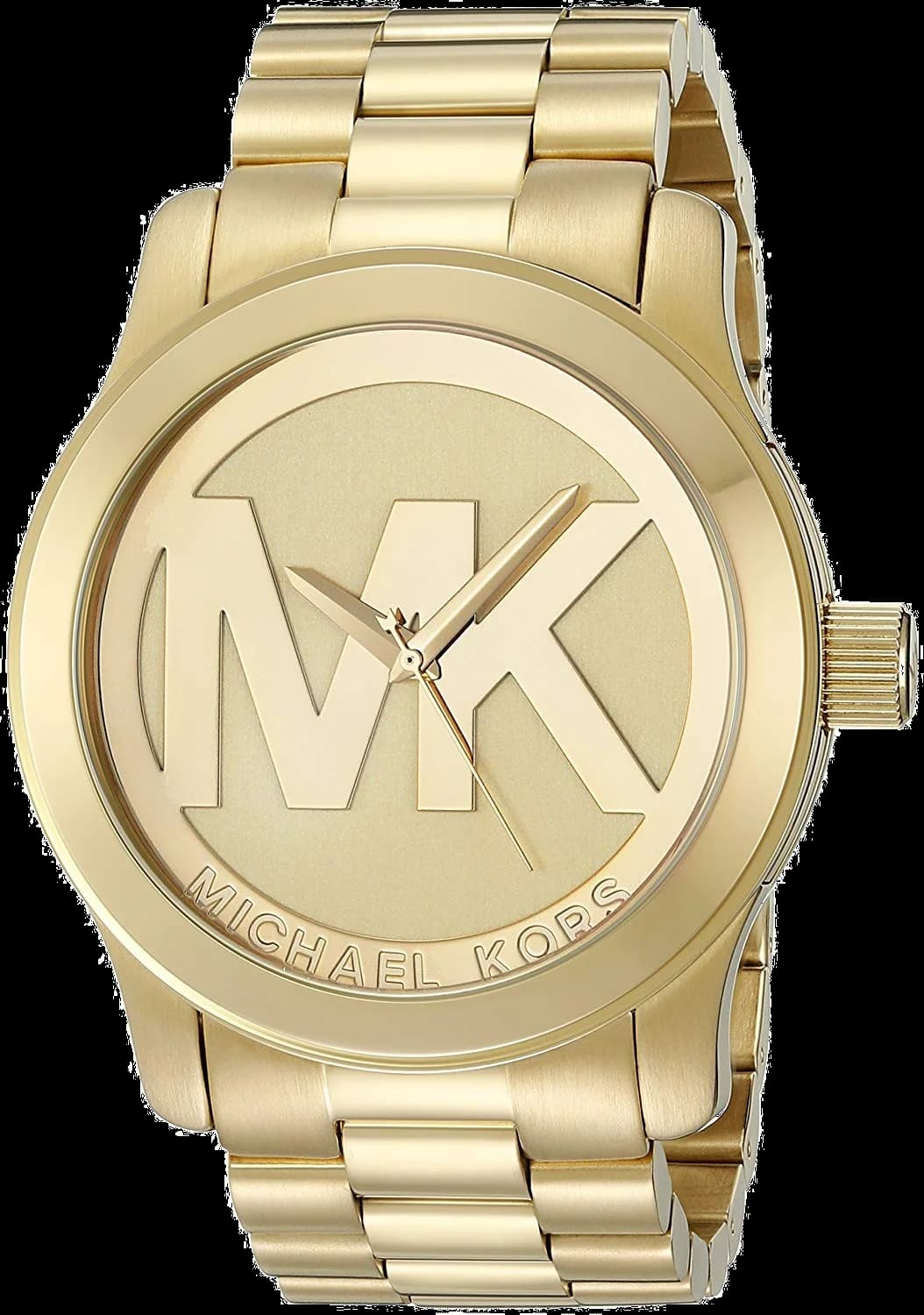 Garde-temps Michael Kors MK5786 pour femme, cadran or sur bracelet acier inoxydable doré