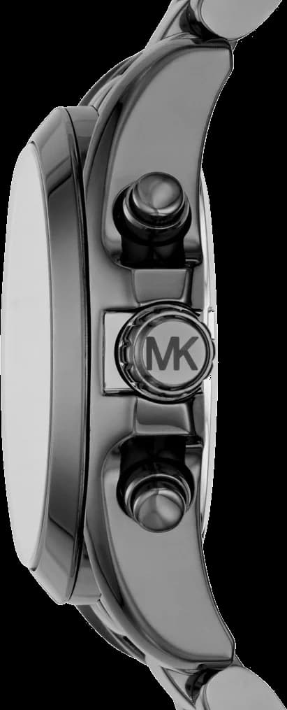 Zoom sur le cadran gris du Michael Kors MK6249