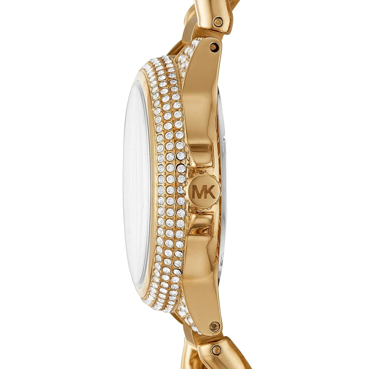 Zoom sur le cadran blanc du Michael Kors MK6842