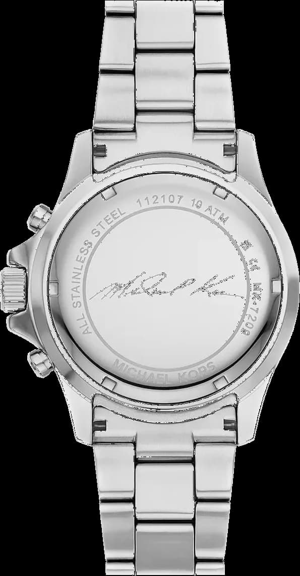 Détail du bracelet acier du Michael Kors MK7209