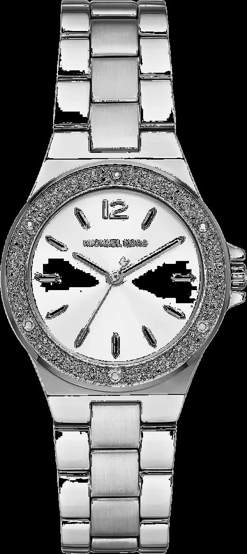 Garde-temps Michael Kors MK7280 pour femme, cadran argenté sur bracelet acier inoxydable