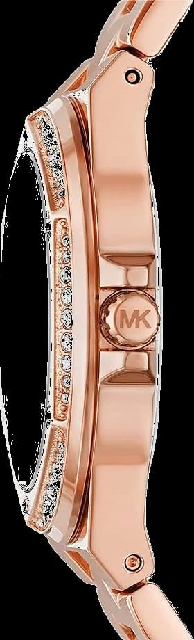Zoom sur le cadran or rose du Michael Kors MK7405