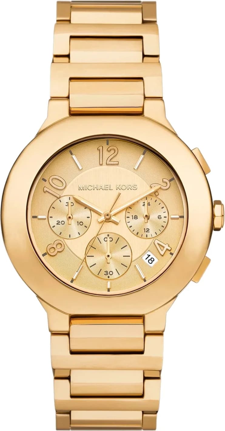 Montre Michael Kors MK7520 femme cadran or bracelet acier