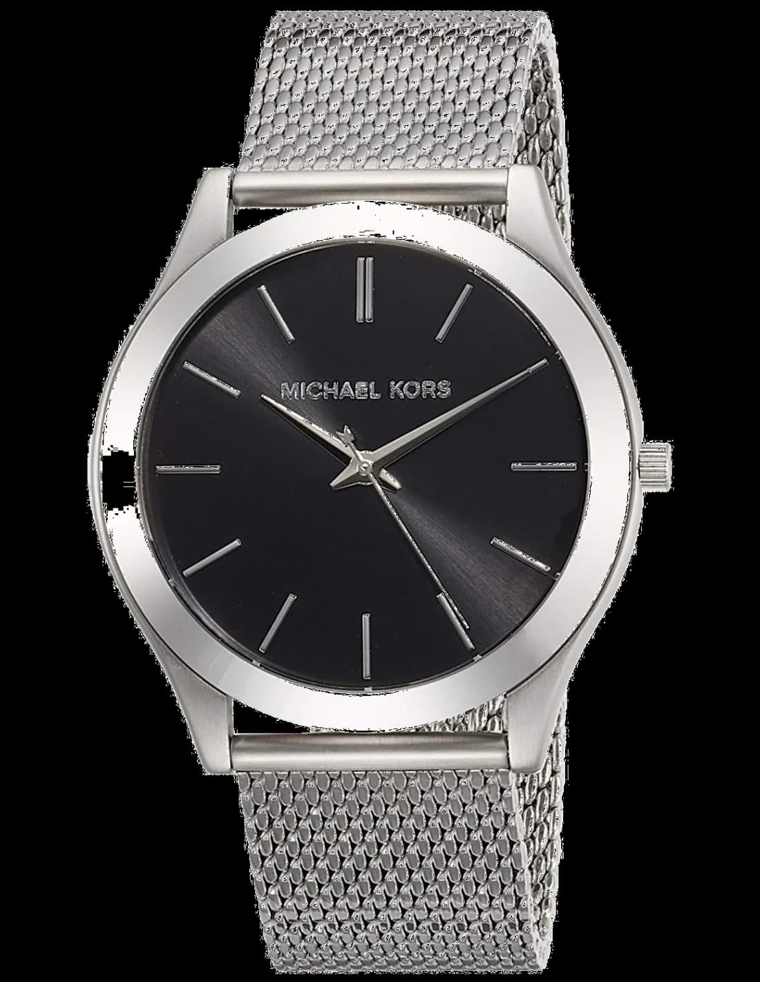Montre Michael Kors MK8606 homme cadran noir bracelet acier