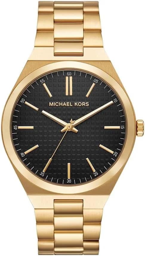 Montre Michael Kors MK9226 homme cadran noir bracelet acier