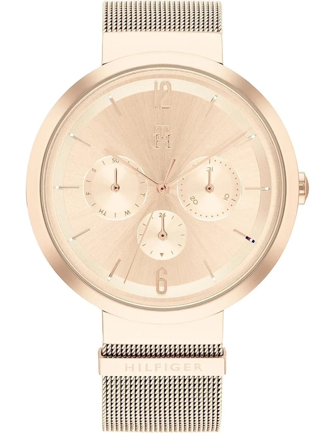Montre Tommy Hilfiger 1782538 femme cadran rose bracelet acier