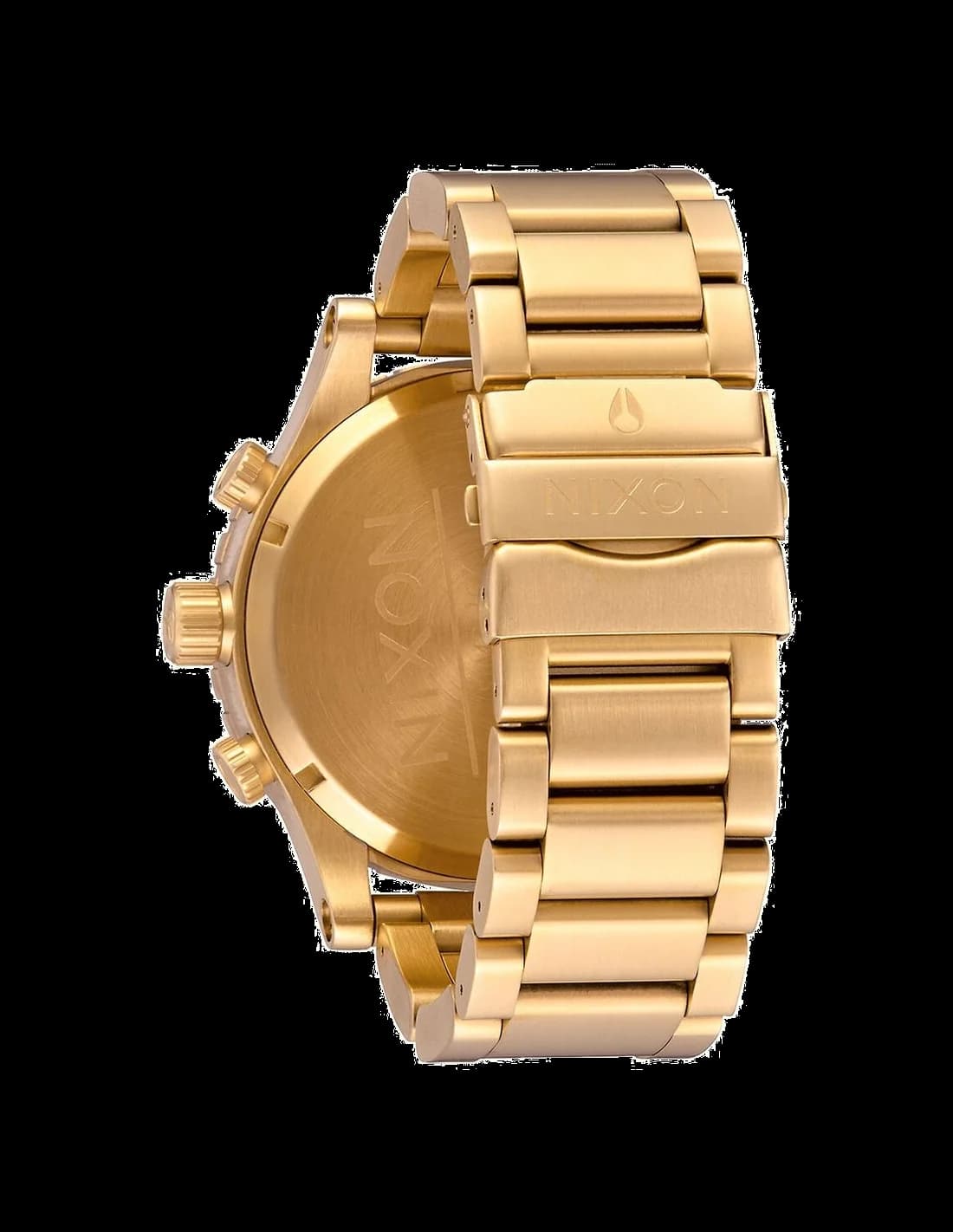 Zoom sur le cadran noir du Nixon A083-510