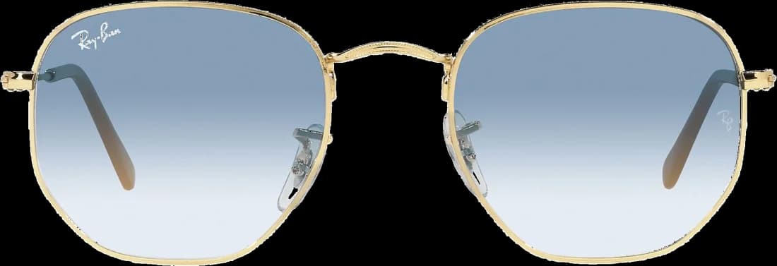 Le garde-temps Ray-Ban RB3548 001/3F vu de profil