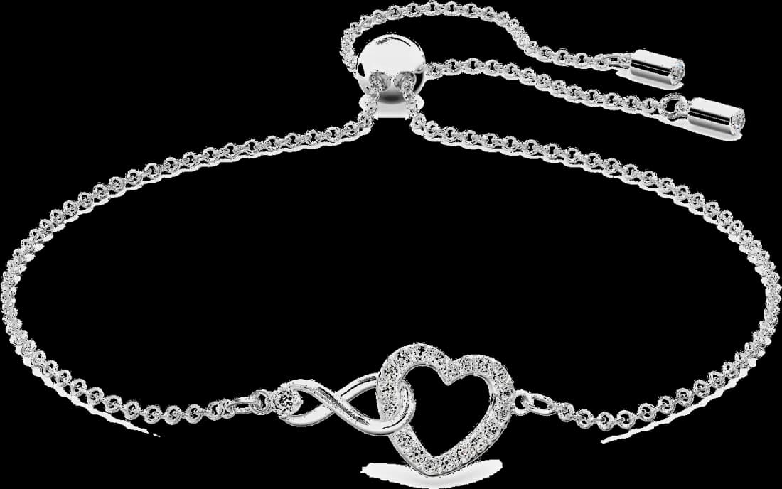 Garde-temps Swarovski 5524421 pour femme, avec mailles ajustables et cristaux blancs