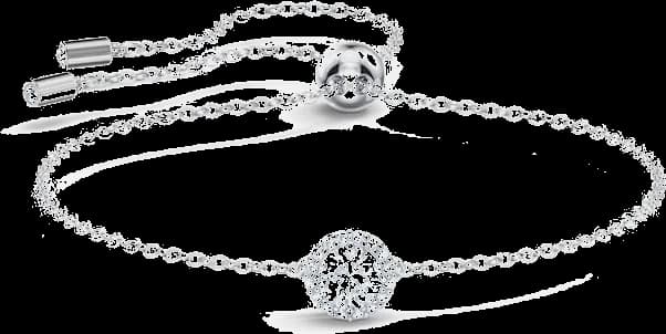 Garde-temps Swarovski 5567934 pour femme, ronde en métal rhodié