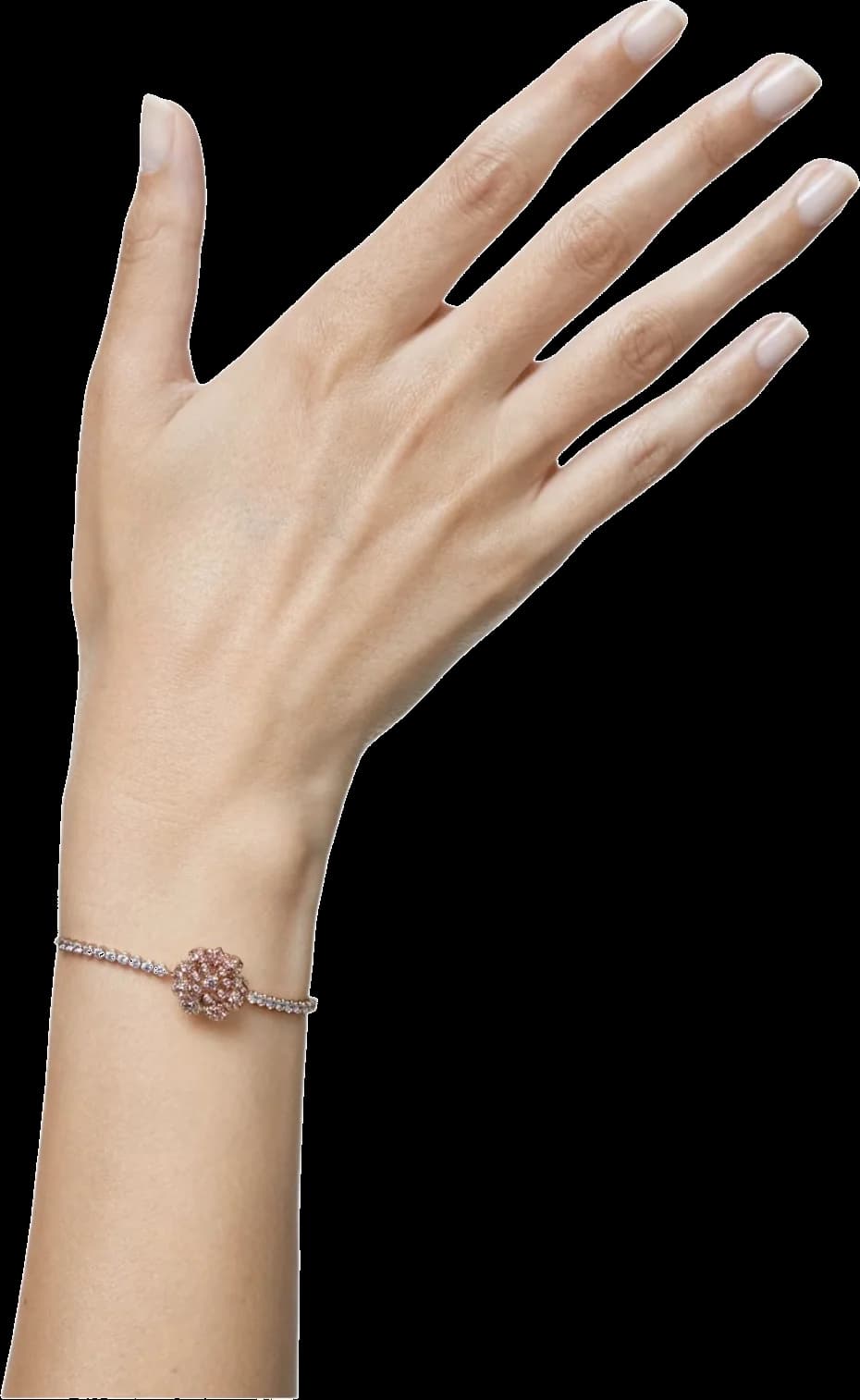 Zoom sur le cadran du Swarovski 5621144