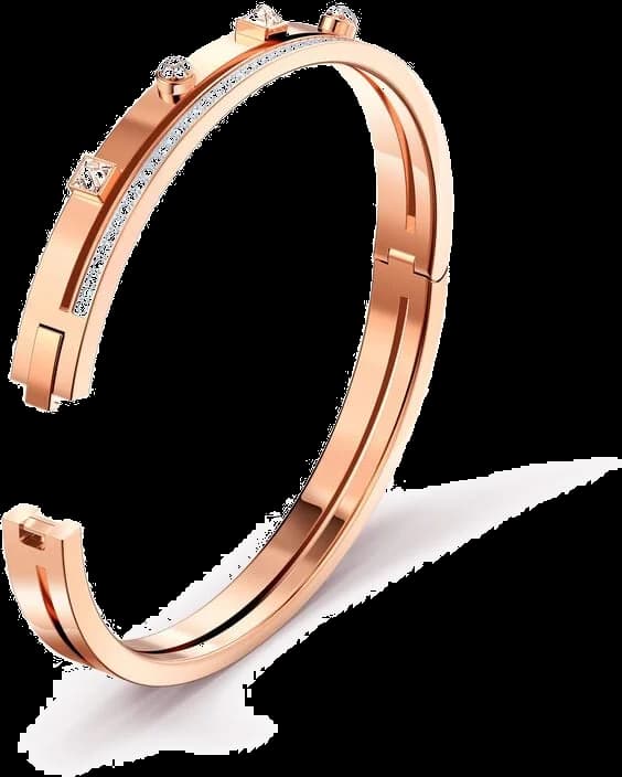 Le garde-temps Swarovski 5555746 vu de profil