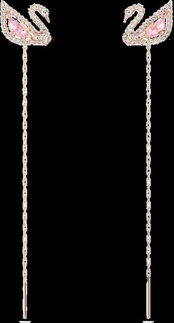 Garde-temps Swarovski 5469990 pour femme, plaqué or rose incrustées de cristaux