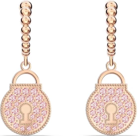 Garde-temps Swarovski 5577011 pour femme, boucles d'oreilles Togetherness incrustées de cristaux