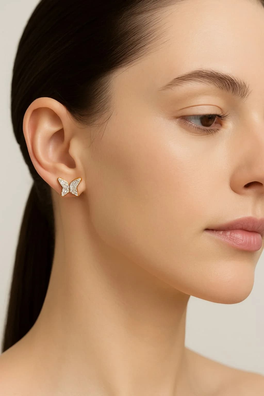 Le garde-temps Swarovski 112068 vu de profil