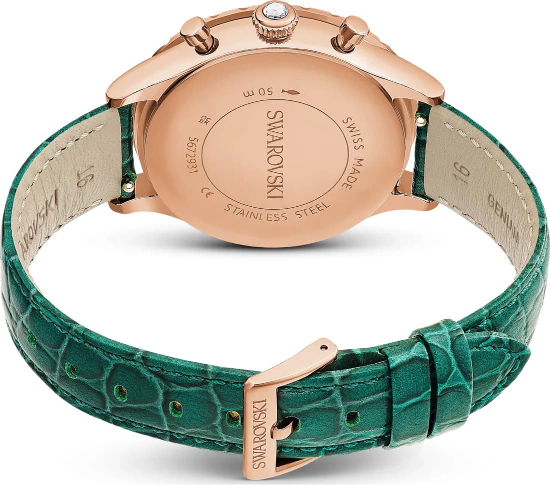 Détail du bracelet cuir du Swarovski 5672931