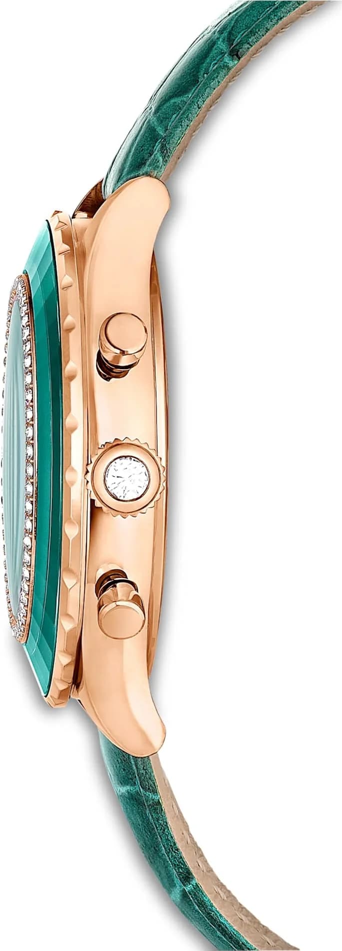 Détail du bracelet cuir du Swarovski 5672931