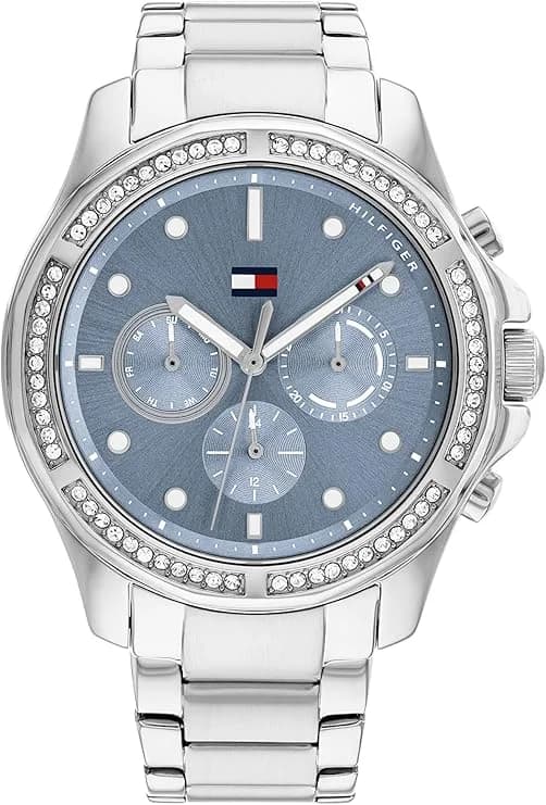 Montre Tommy Hilfiger 1782569 femme cadran bleu bracelet acier