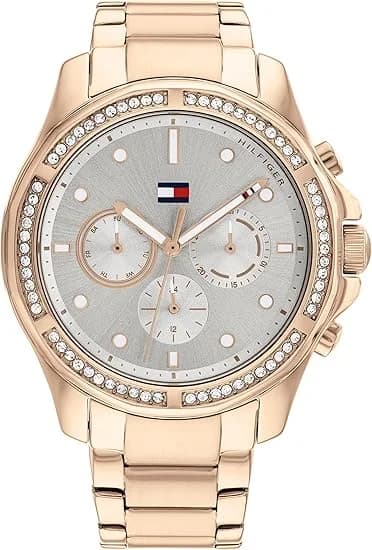 Montre Tommy Hilfiger 1782572 femme cadran argent bracelet acier