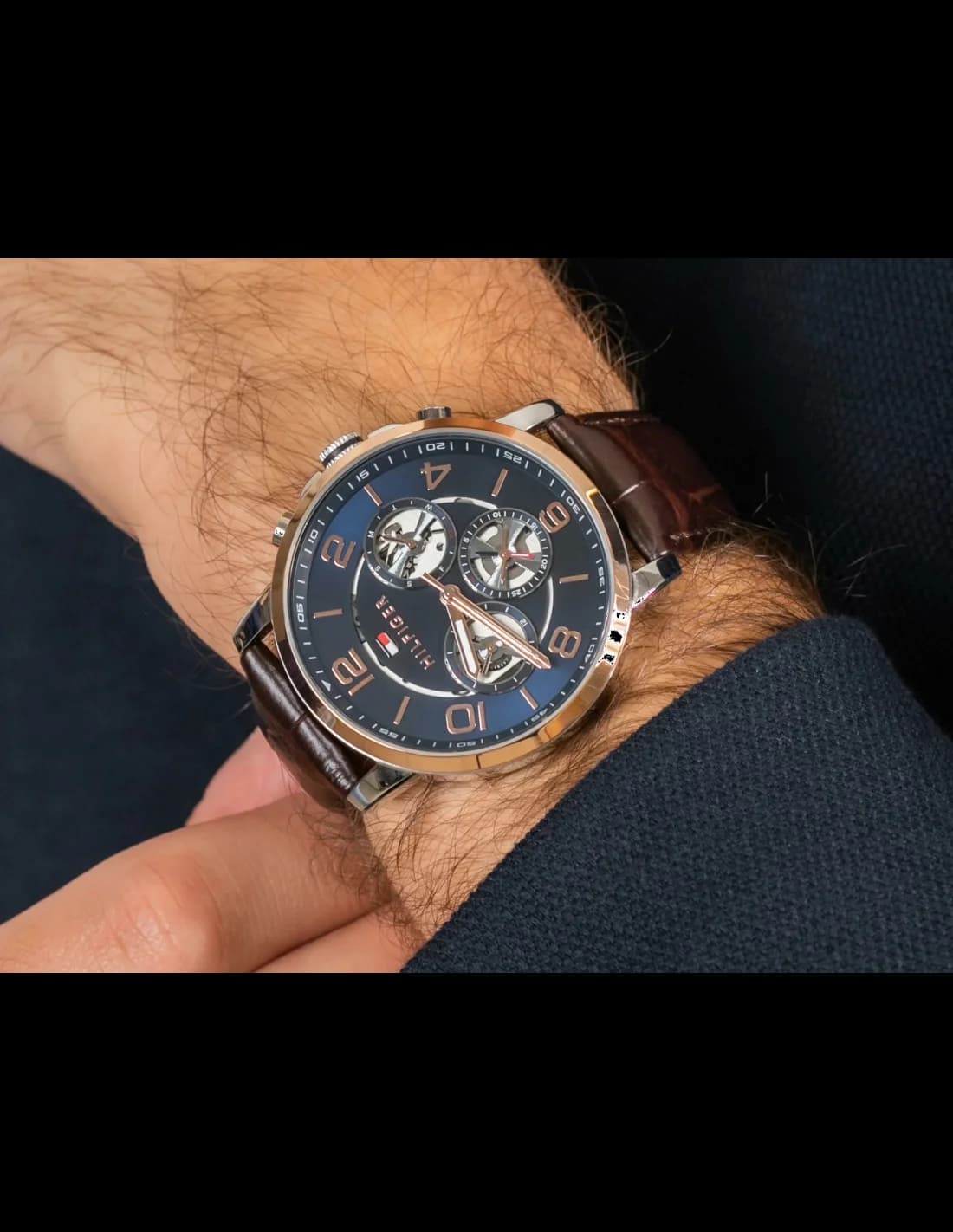 Fond du boîtier du garde-temps Tommy Hilfiger 1791290