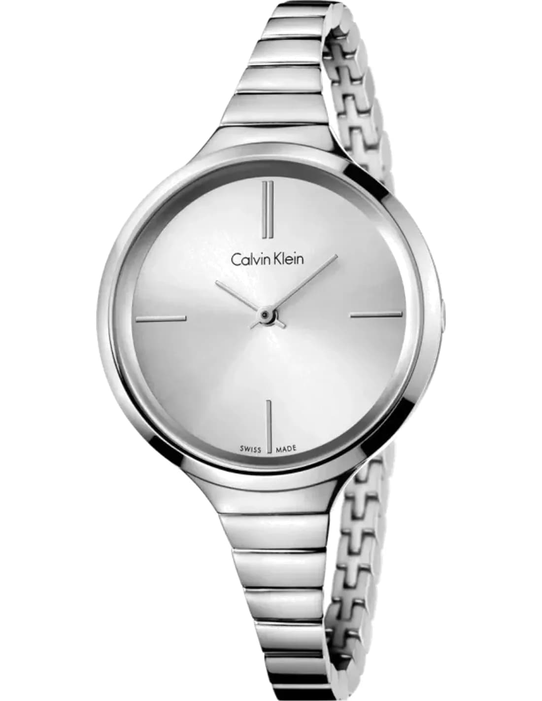 Montre Femme Calvin Klein K4U23126 en acier inoxydable argent