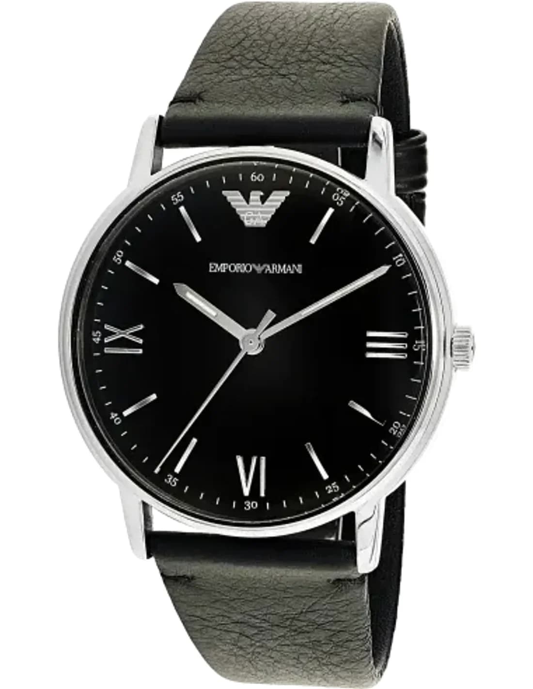Montre Homme Emporio Armani Kappa AR11013 en Noir et Cuir