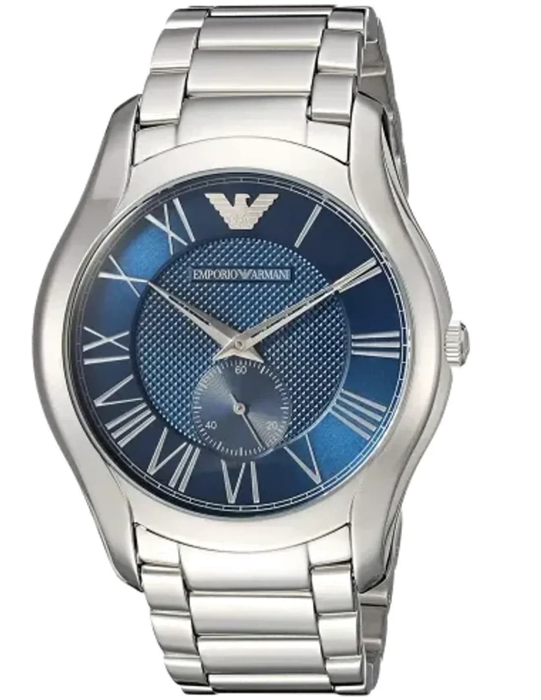 Montre Homme Emporio Armani AR11085 Cadran Bleu Acier Inoxydable