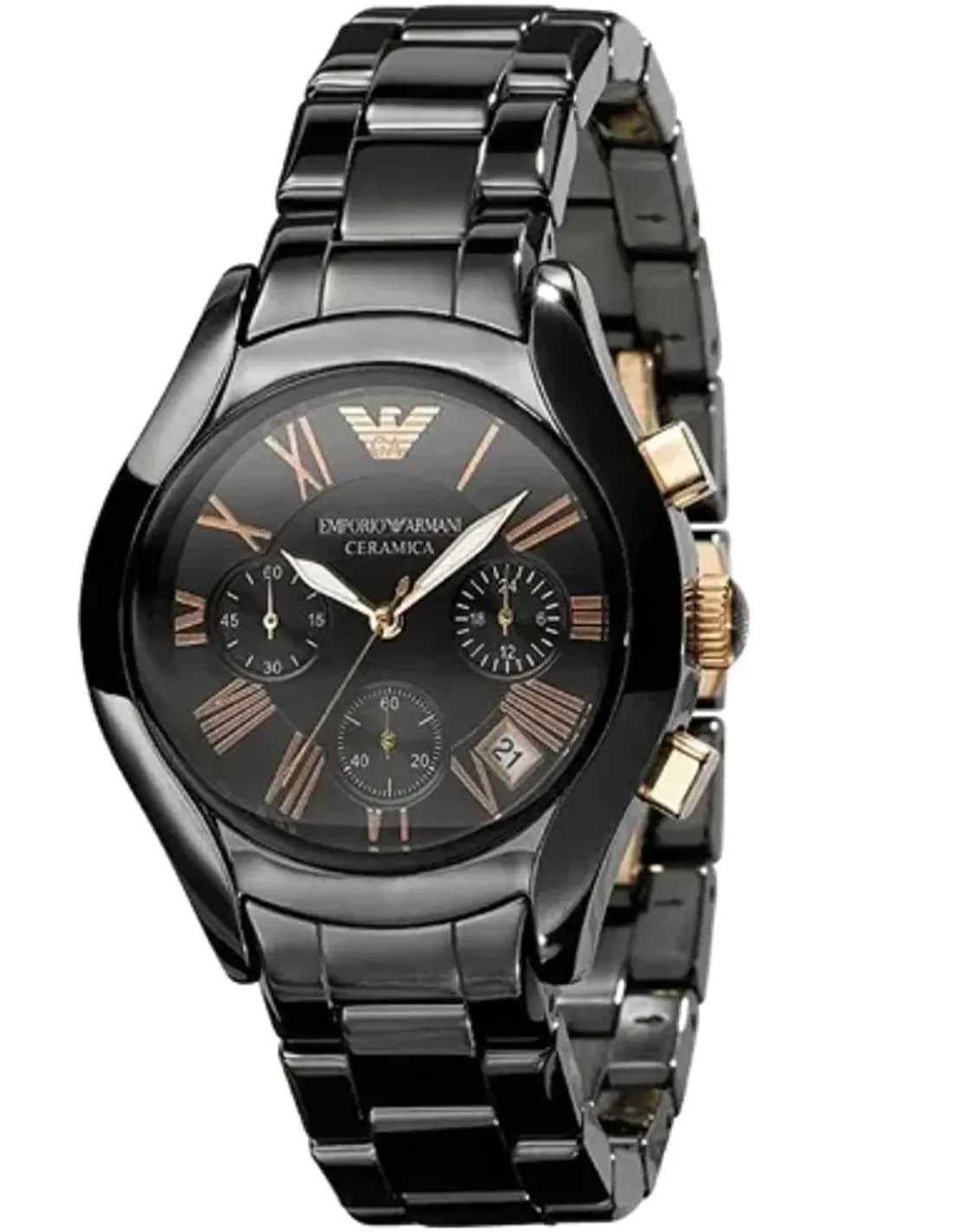 Montre Emporio Armani AR1411 Unisexe en Céramique Noire