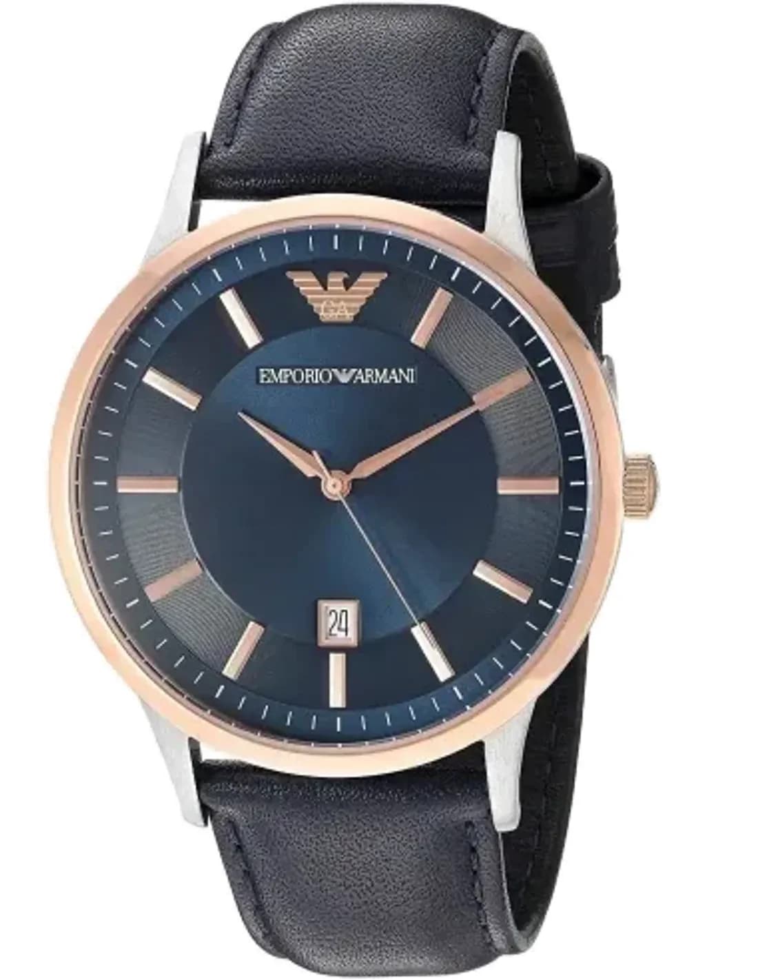 Montre Homme Emporio Armani Renato AR2506 Cadran et bracelet bleu