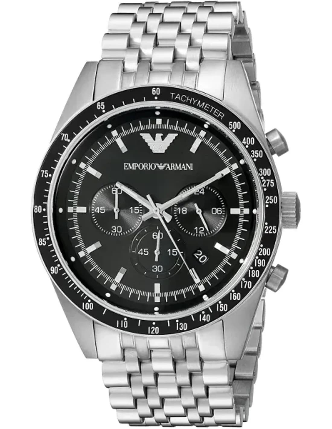 Montre Homme Emporio Armani Sportivo AR5988 Chronomètre en acier