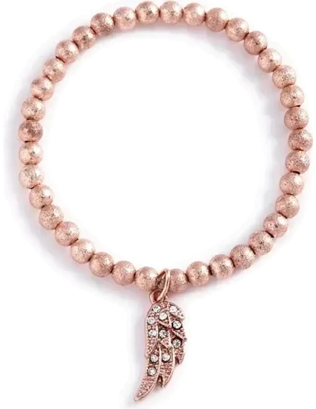 Bracelet Guess 292309-21 en or rose avec strass pour femme