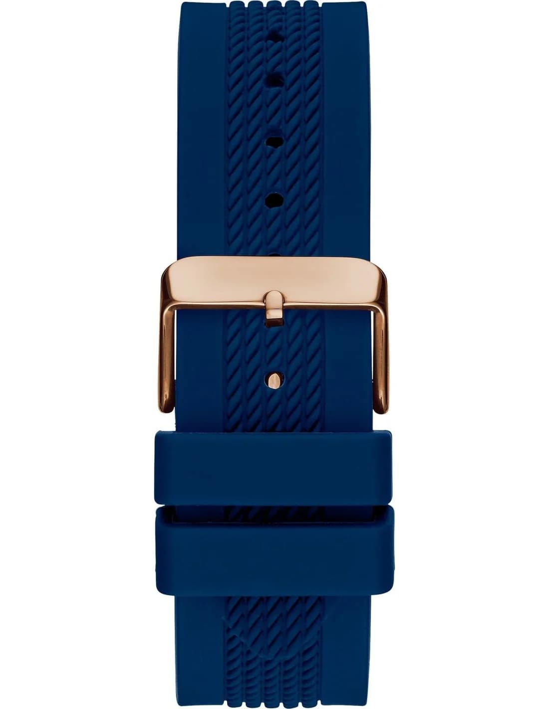 Zoom sur le cadran bleu du Guess GW0051G3