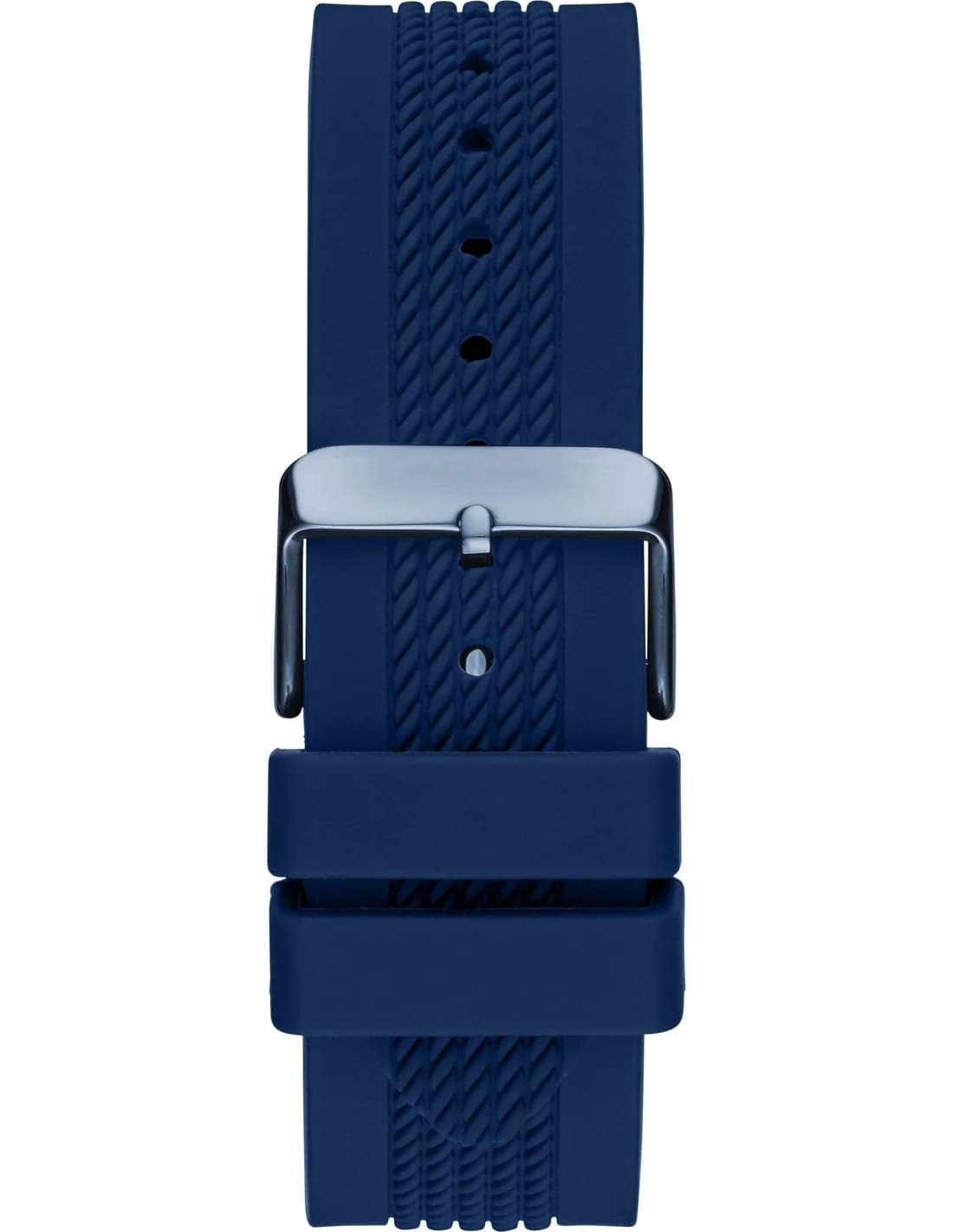 Zoom sur le cadran bleu du Guess GW0051G4