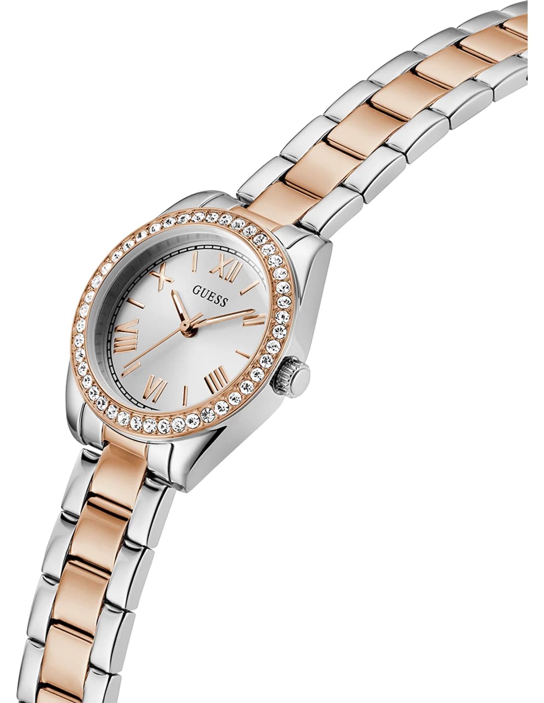 Le garde-temps Guess GW0841L3 vu de profil
