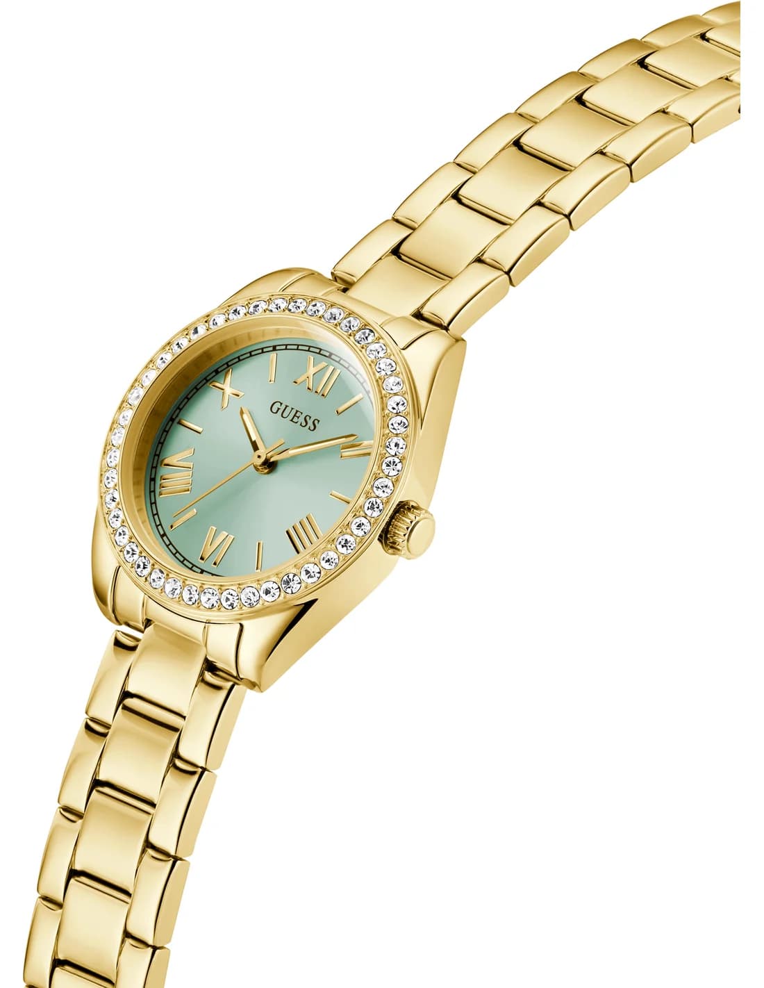 Le garde-temps Guess GW0841L5 vu de profil
