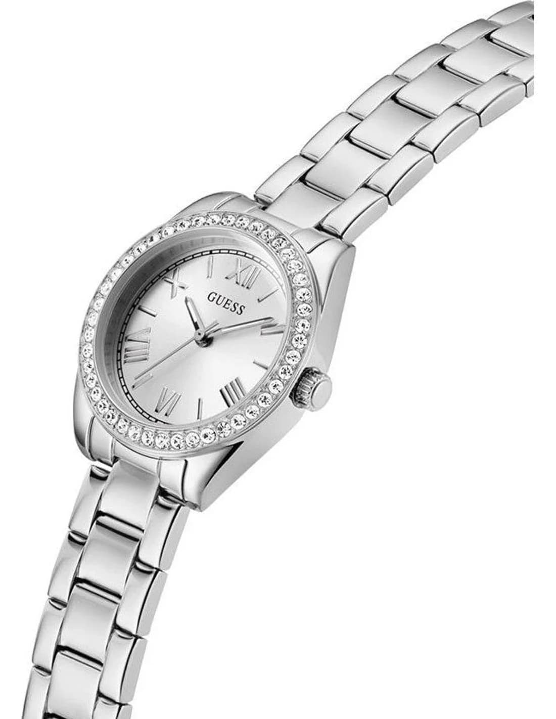 Le garde-temps Guess GW0841L6 vu de profil