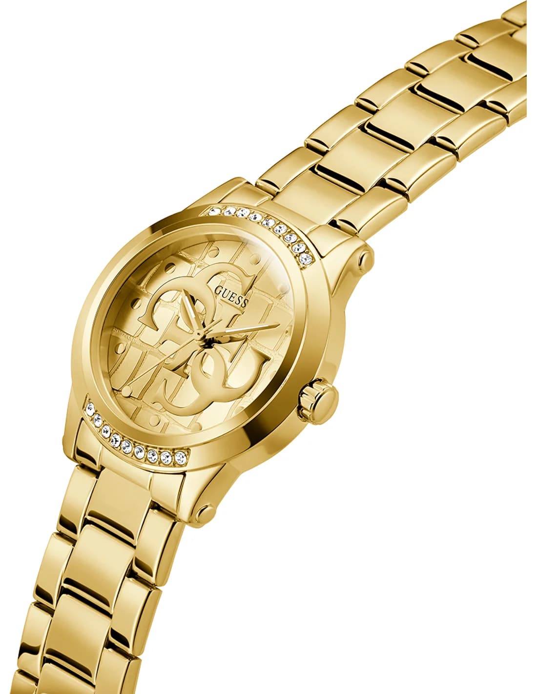 Le garde-temps Guess GW0861L2 vu de profil