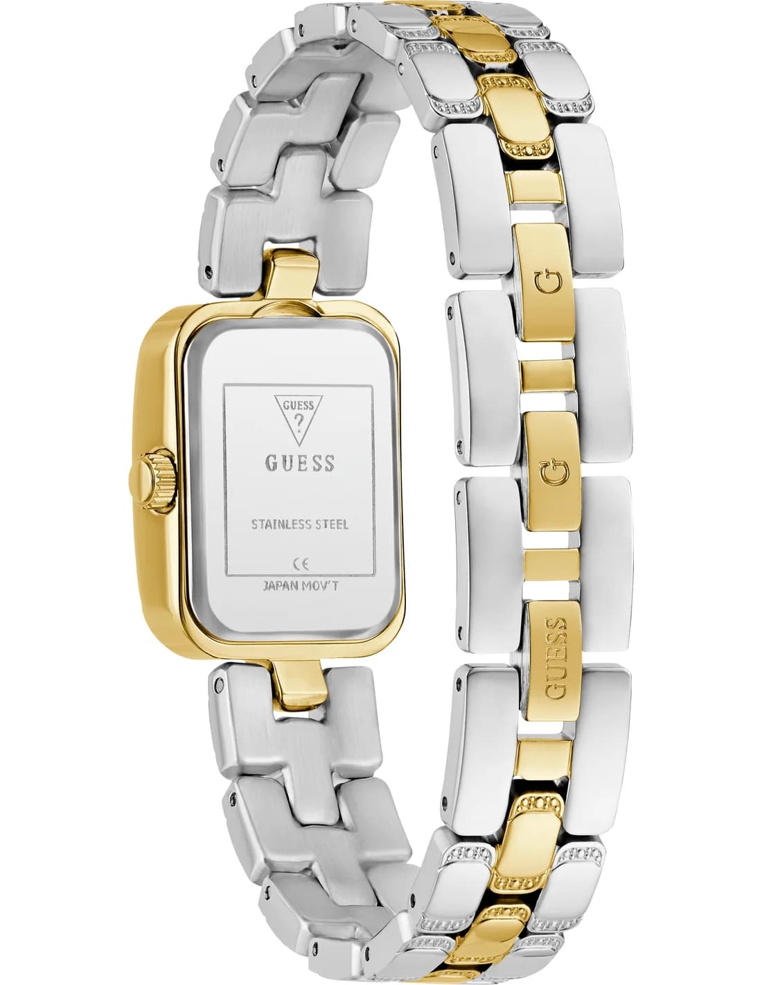 Zoom sur le cadran vert du Guess GW0865L4