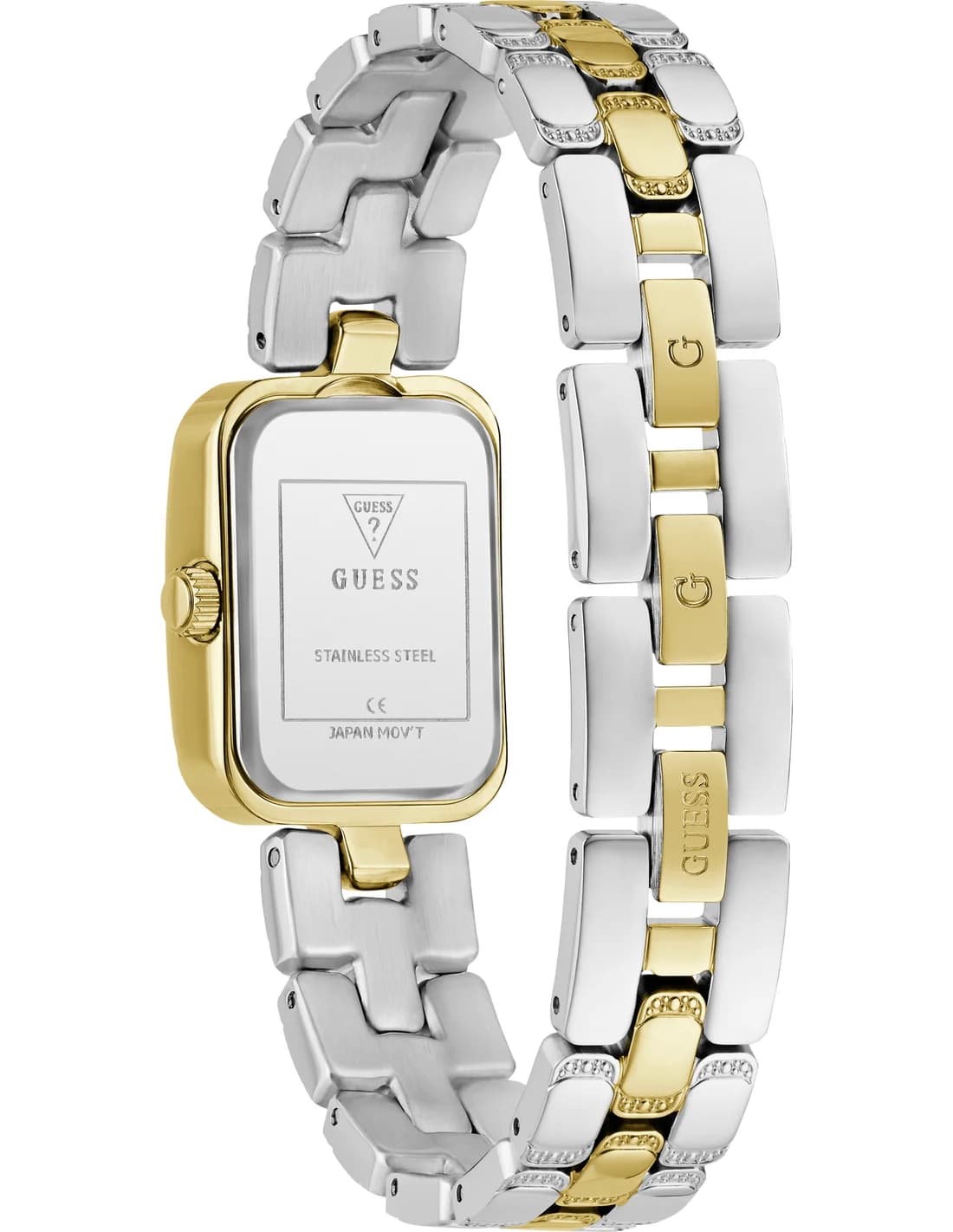 Zoom sur le cadran vert du Guess GW0865L6