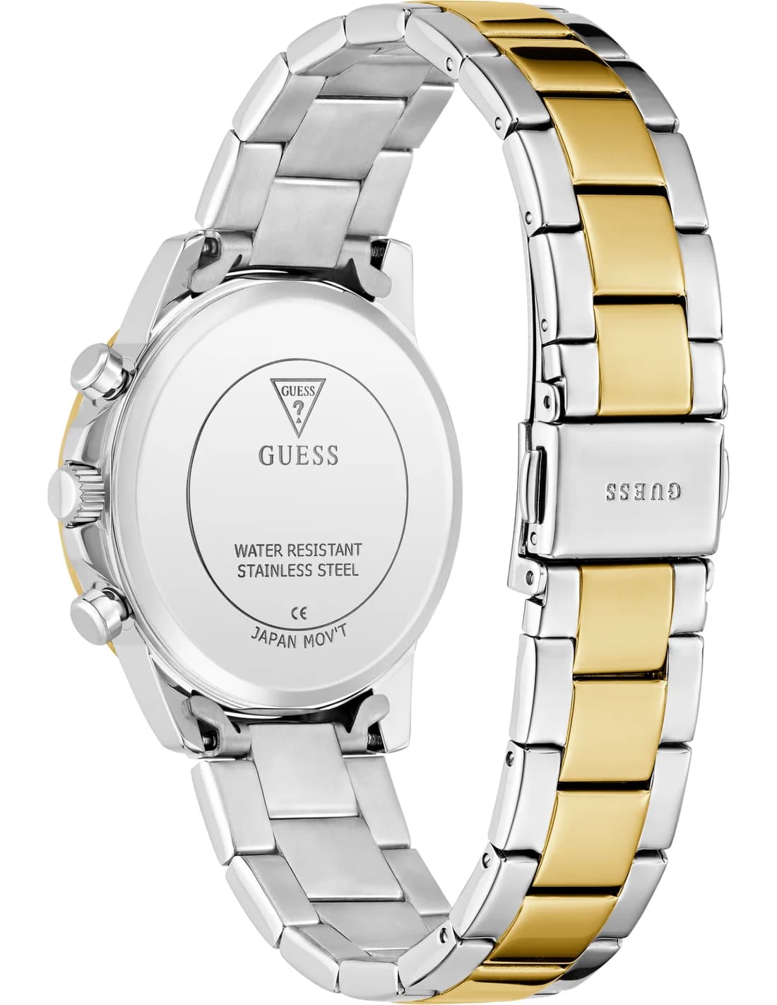 Zoom sur le cadran vert du Guess GW0933L7