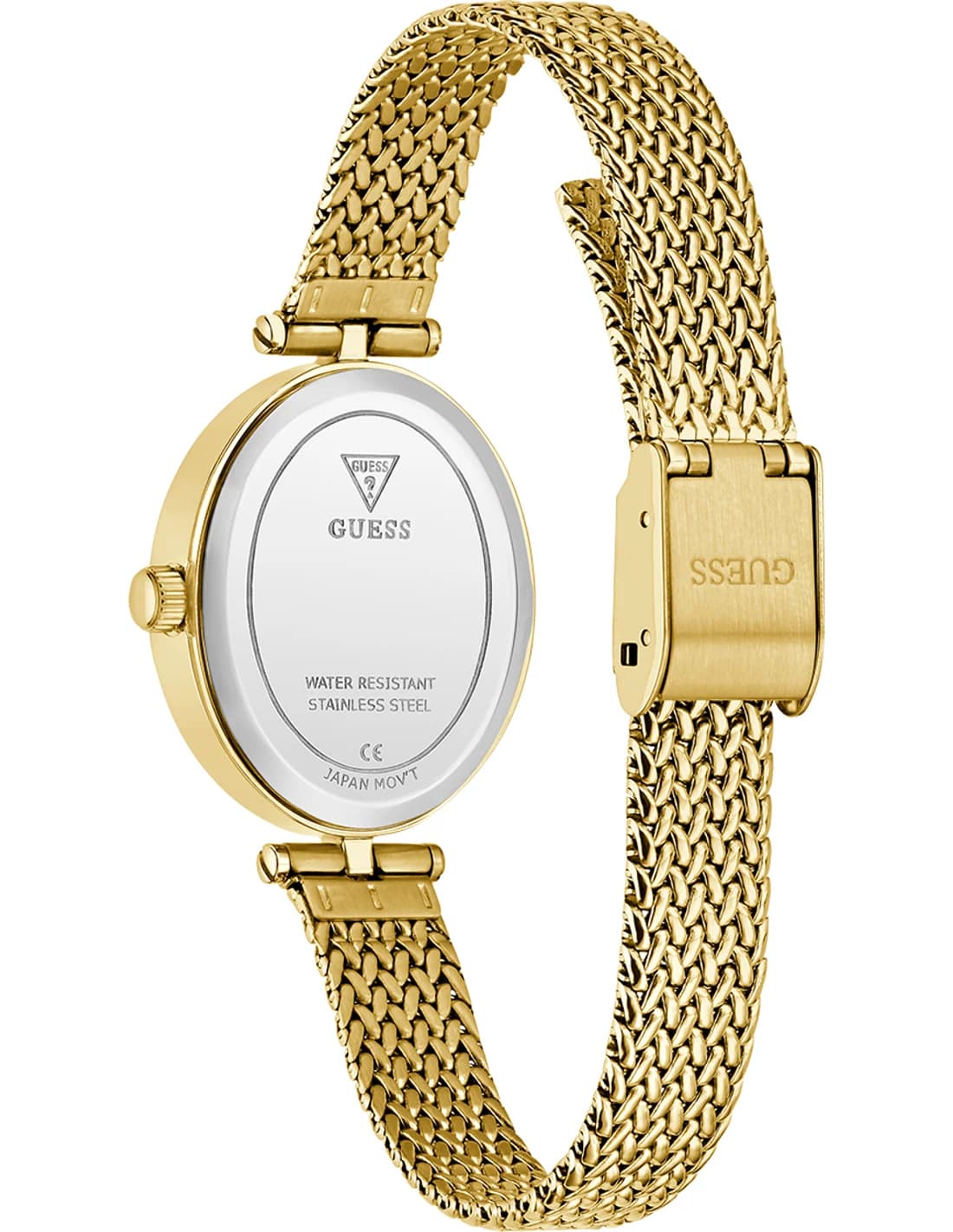 Montre Guess GW0935L4 femme détail cadran rouge