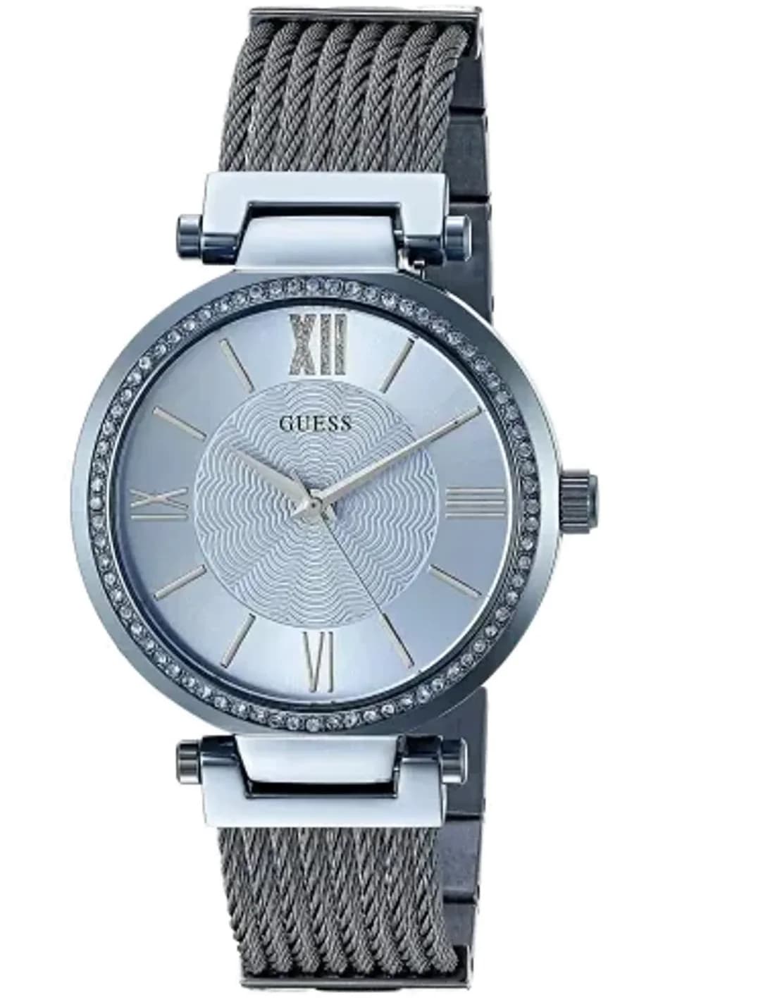 Montre Guess Femme W0638L3 Soho Acier Inoxydable Bleu Azur