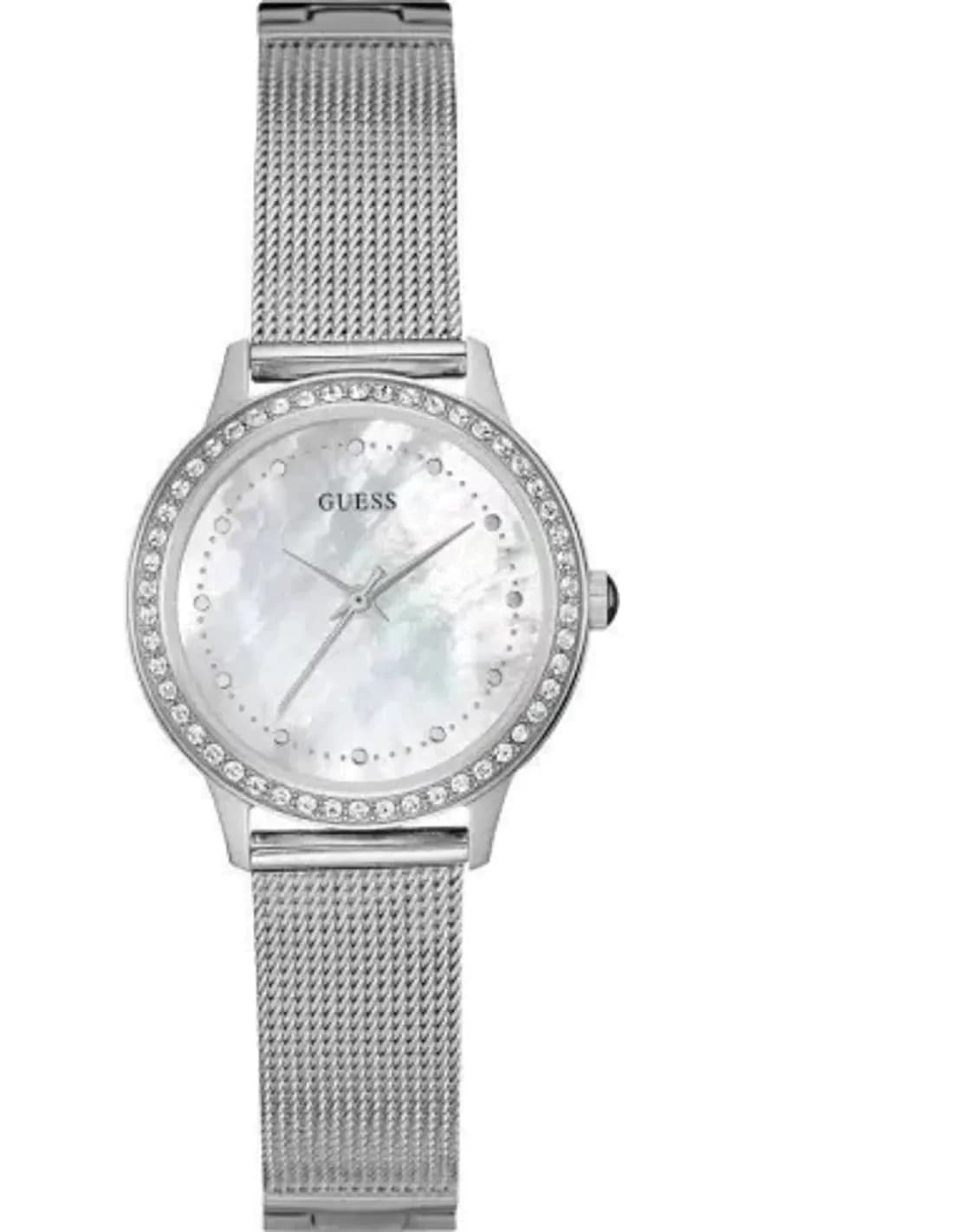 Montre Guess Chelsea W0647L1 pour Femme en Acier Argenté
