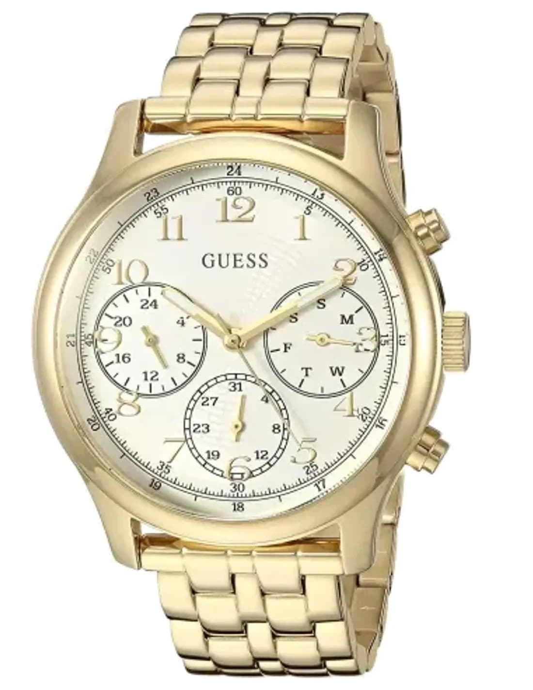 Montre Femme Guess Taylor Réf. W1018L2 en Acier Doré