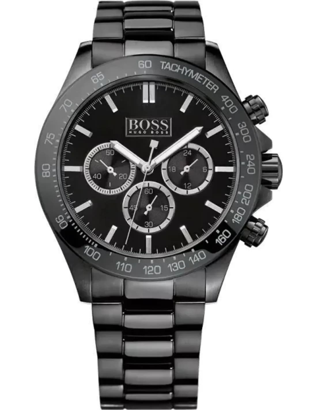 Montre Homme Hugo Boss Ikon 1512961 Acier Noir 44mm