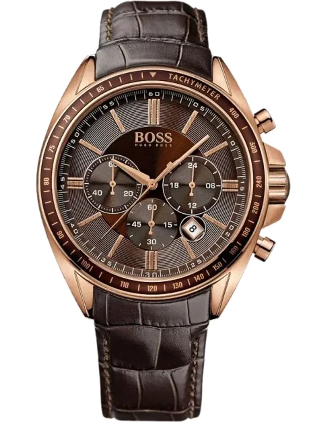 Montre Homme Hugo Boss 1513093 bracelet en cuir marron